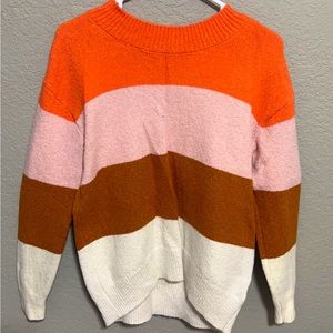 multicolor sweater